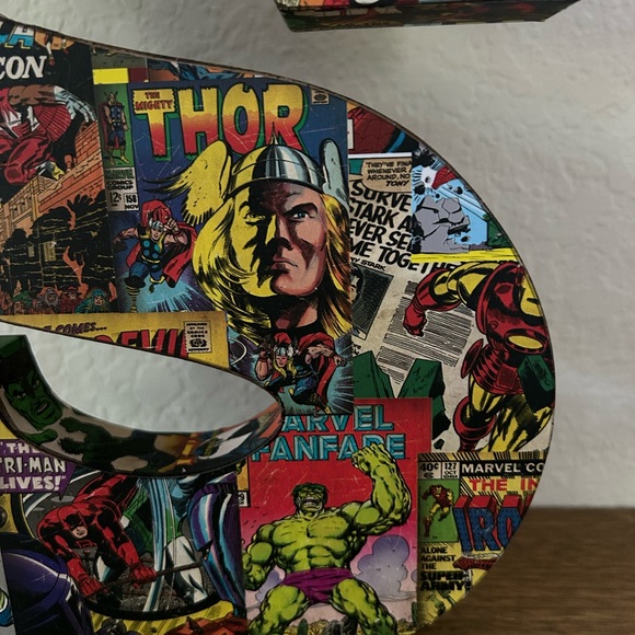 Marvel POP collection Wall hanging. letter “S” multiple characters. - Picture 7 of 7